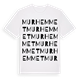 Murhemmet ordlek t-shirt