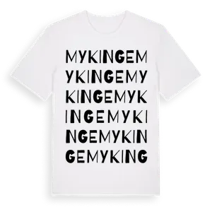 Mykinge ordlek t-shirt – ekologisk bomull t-shirt från Pinshirt