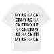 Myrebacken ordlek t-shirt