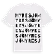Myresjö ordlek t-shirt