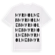 Myrholmen ordlek t-shirt