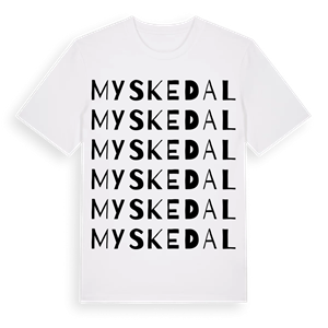 Myskedal ordlek t-shirt – ekologisk bomull t-shirt från Pinshirt