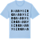 Blue Soul t-shirt med Nannyberg ordlek t-shirt