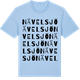 Blue Soul t-shirt med Nävelsjö ordlek t-shirt