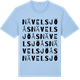 Blue Soul t-shirt med Nävelsjöås ordlek t-shirt