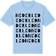 Blue Soul t-shirt med Nederled ordlek t-shirt