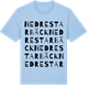 Blue Soul t-shirt med Nedre Starbäck ordlek t-shirt