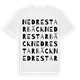 Nedre Starbäck ordlek t-shirt