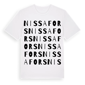 Nissafors ordlek t-shirt – ekologisk bomull t-shirt från Pinshirt