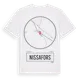 White t-shirt med Nissafors t-shirt