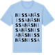 Blue Soul t-shirt med Nissanäs ordlek t-shirt