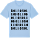 Blue Soul t-shirt med Nolbo ordlek t-shirt