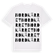Nordkärret ordlek t-shirt