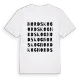 Nordskog ordlek t-shirt
