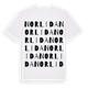 Norlida ordlek t-shirt