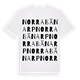 Norra Bänarp ordlek t-shirt