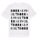 Norra Byhult ordlek t-shirt
