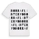 Norra Flinteryd ordlek t-shirt