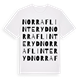 Norra Flinteryd ordlek t-shirt