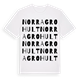 Norra Grohult ordlek t-shirt