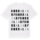 Norra Liarp ordlek t-shirt