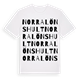 Norra Lönshult ordlek t-shirt