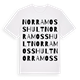 Norra Mosshult ordlek t-shirt