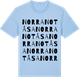 Blue Soul t-shirt med Norra Notåsa ordlek t-shirt