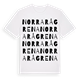 Norra Rågrena ordlek t-shirt