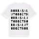 Norra Salutorget ordlek t-shirt