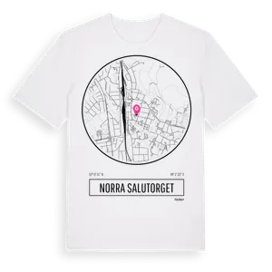 Norra Salutorget t-shirt – ekologisk bomull t-shirt från Pinshirt