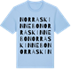 Blue Soul t-shirt med Norra Skinnebo ordlek t-shirt