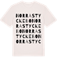 Vintage White t-shirt med Norra Styckebo ordlek t-shirt