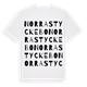 Norra Styckebo ordlek t-shirt