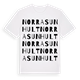 Norra Sunhult ordlek t-shirt
