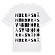 Norra Svänö ordlek t-shirt