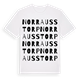 Norra Usstorp ordlek t-shirt