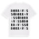 Norra Vissö ordlek t-shirt