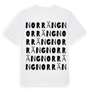 Norräng ordlek t-shirt – ekologisk bomull t-shirt från Pinshirt