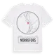 White t-shirt med Norrefors t-shirt