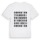 Norrgården ordlek t-shirt