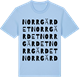 Blue Soul t-shirt med Norrgärdet ordlek t-shirt