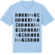 Blue Soul t-shirt med Norrhagen ordlek t-shirt