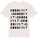 Vintage White t-shirt med Norrhyltan ordlek t-shirt