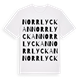 Norrlyckan ordlek t-shirt