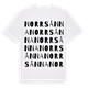 Norrsånna ordlek t-shirt