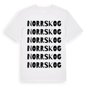Norrskog ordlek t-shirt – ekologisk bomull t-shirt från Pinshirt