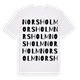 Norsholm ordlek t-shirt
