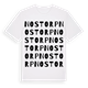 Nostorp ordlek t-shirt