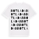 Notladan ordlek t-shirt